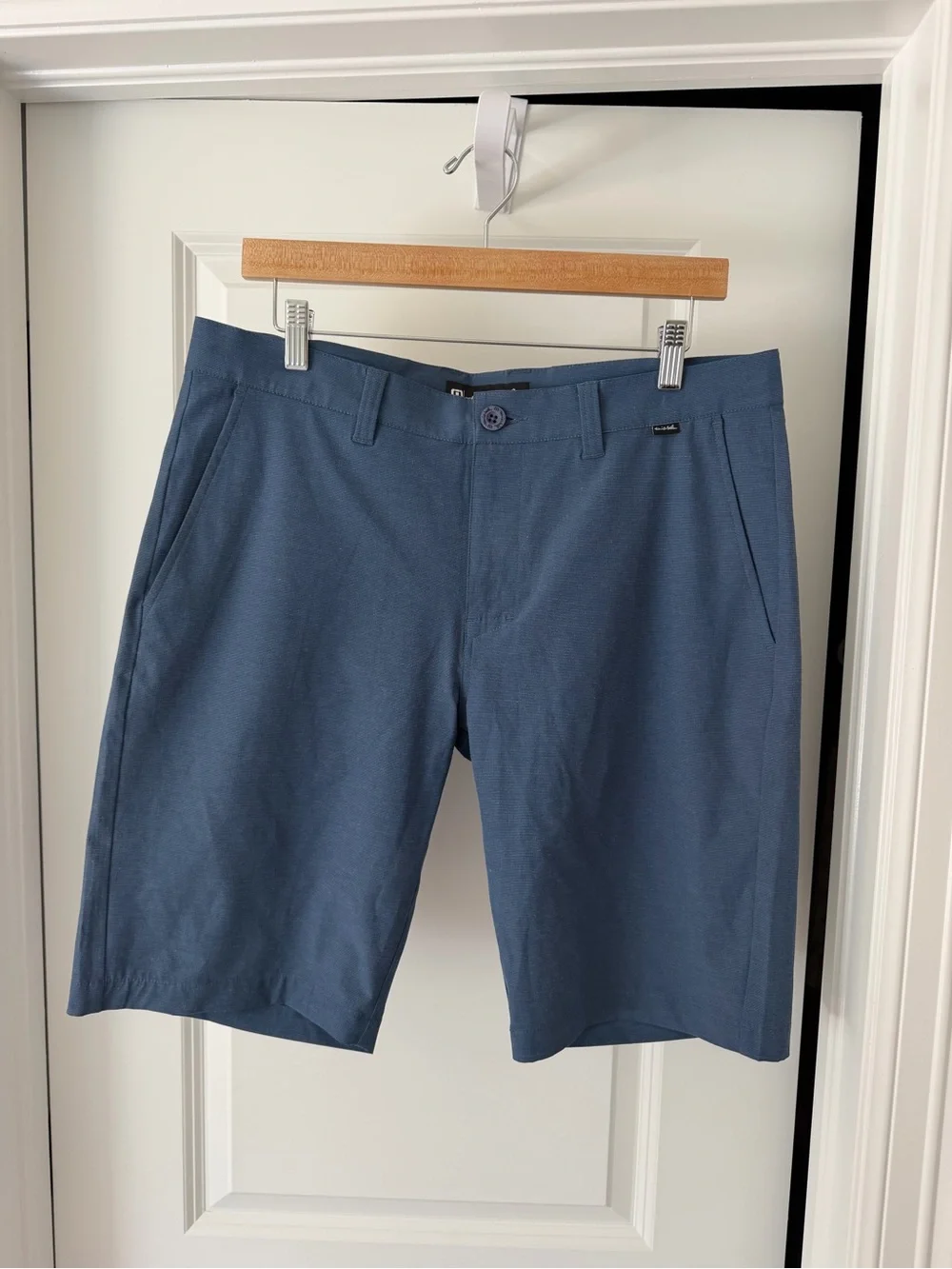 Men's Blue Casual Shorts